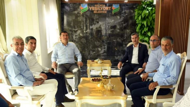 Başkan Çınar, Chp Genel Başkan Yardımcısı Ağbaba'yı Ağırladı