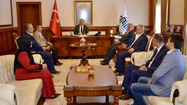 Malatya Ak Parti İl Teşkilatından Vali Kaban'a Nezaket Ziyareti