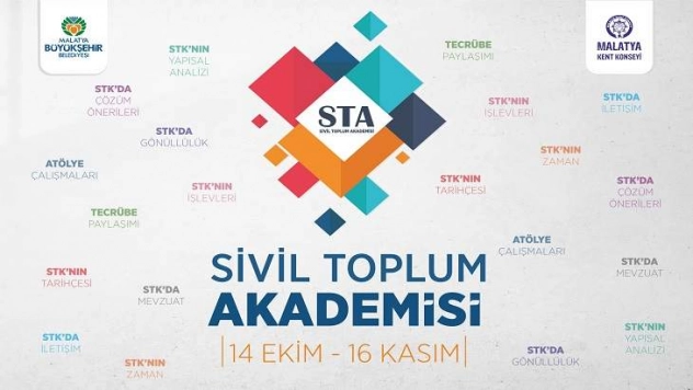 Sivil Toplum Akademisi Başlıyor