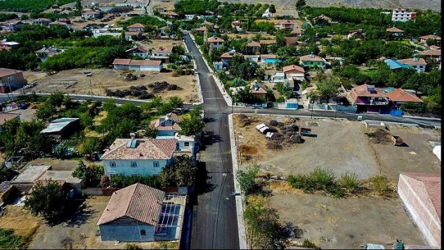 Kıyıcak'ta Asfalt Çalışmalarını Tamamladı