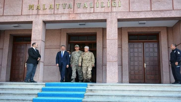 Jandarma Genel Komutanı'ndan Vali Baruş'a Ziyaret