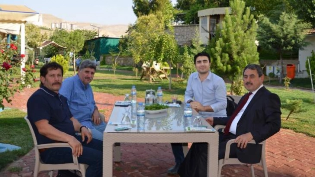 Başkan Eser,basın mensuplarıyla bir araya geldi