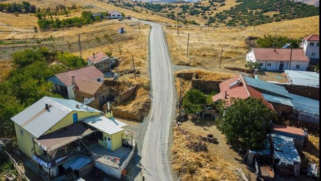 Hekimhan'da 16 Kilometrelik Grup Yolu Asfaltlandı