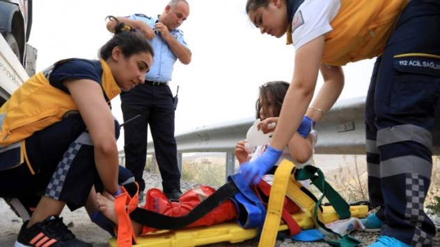 Malatya'da trafik kazası: 2'si çocuk 5 yaralı