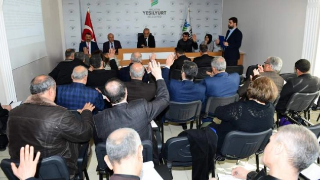 Yeşilyurt Belediye Meclisi Şubat Ayı Toplantısını Yaptı