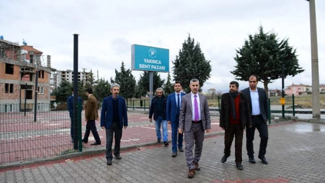 Yeşilyurt Belediyesi Yakınca Semt Pazarı Tamamlandı