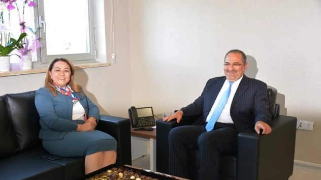 Vali Kaban, Rektör Karabulut'u Ziyaret Etti