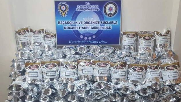 Malatya'da kaçakçılık operasyonu