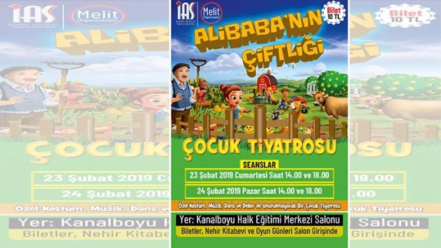 Alibaba'nın Çiftliği Sahnelenecek