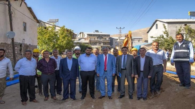 Başkan Polat, Kurucuova'daki Altyapı Çalışmalarını İnceledi