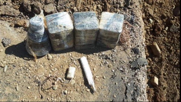 Bitlis'te toprağa gömülü 100 kilogramlık patlayıcı imha edildi