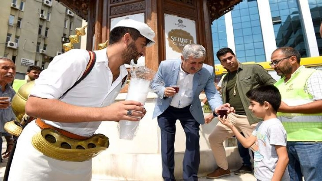 Her cuma çeşmeden şerbet akıtılacak