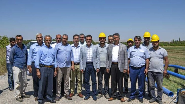 Yazıhan kömüşhana Yeni İçme suyu Hattı