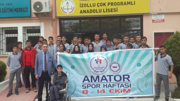 Kale'de Amatör Spor Haftası etkinliği