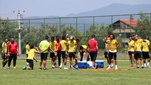 Yeni sezon hazırlıklarını yaptığı antrenmanla sürdürdü