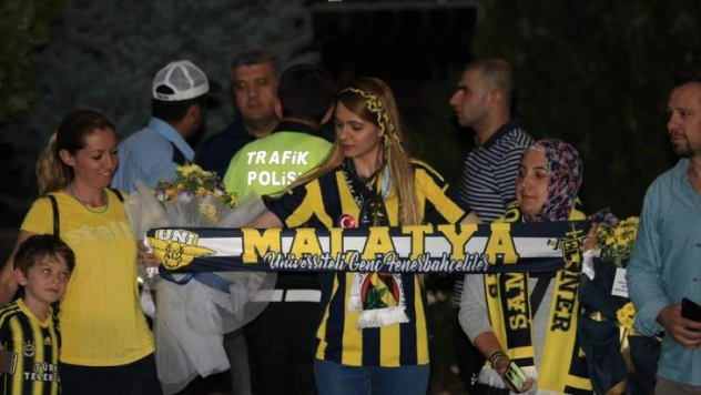 Fenerbahçe kafilesi Malatya'da