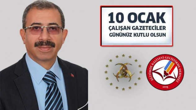 Başkan Akgün 10 Ocak Çalışan Gazeteciler Günü Mesajı