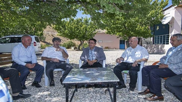 Mumcu, Hekimhan'ın Kırsal Mahallelerindeki Çalışmaları Yerinde İnceledi