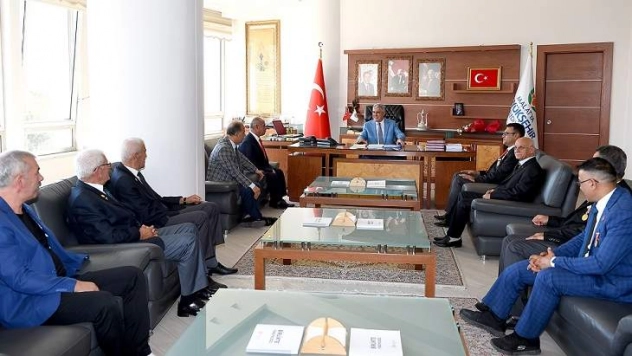 Şehit ve Gazi Derneklerinden Başkan Polat'a Ziyaret