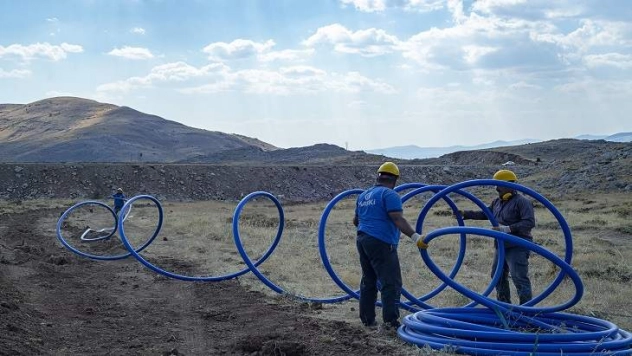 Arapgir Çiğnir'e 8 Bin 300 Metrelik İçmesuyu Altyapısı