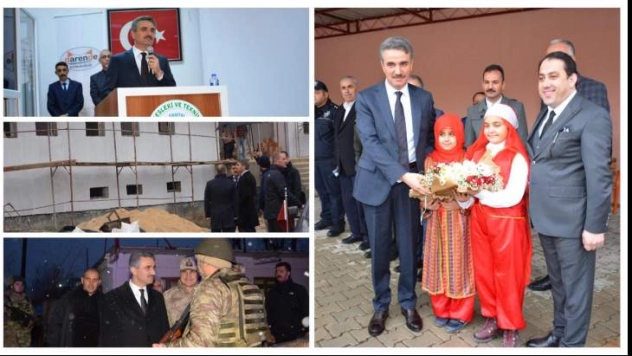 Vali Baruş Darende'de İncelemelerde Bulundu