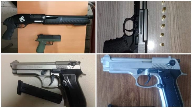 1 ayda 113 silah ele geçirildi