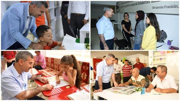 Çınar, ''İkinci Millet Kıraathanemiz Gedik Kültür Evinde Hizmet Verecek''