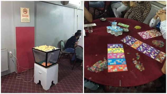 Malatya'da 'tombala' operasyonu