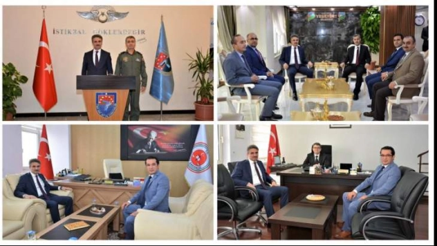 Vali Baruş, İade-İ Ziyaretlerde Bulundu