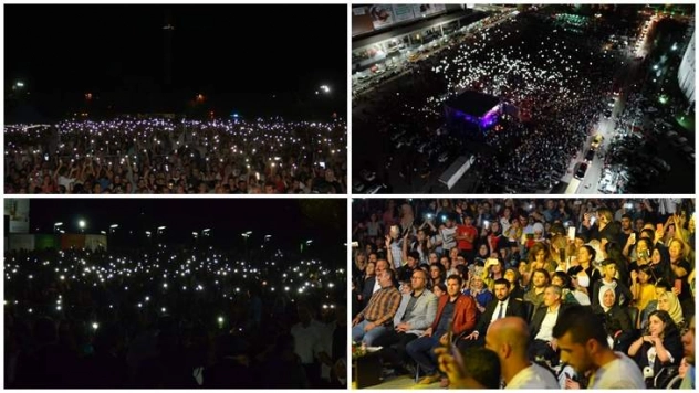 Koray Avcı ve Birlik, Beraberlik buluşmasına onbinlerce kişi katıldı