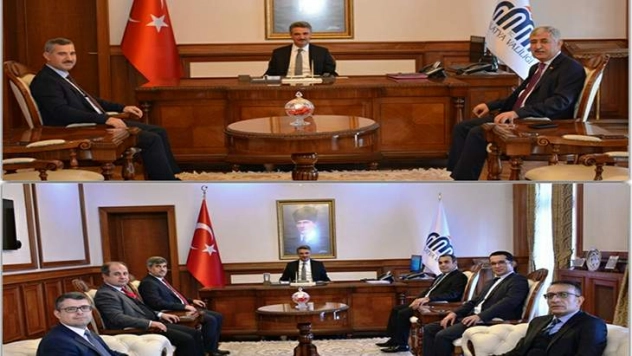 Vali Baruş'a Hayırlı Olsun Ziyaretleri