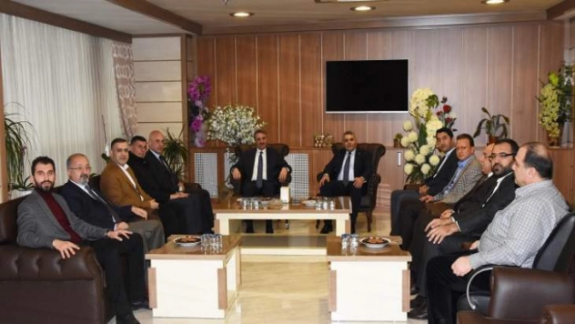 Vali Baruş TSO ziyaret Etti