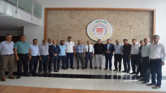 Keskin'den Ticaret Borsası Başkanı Özcan'a ziyaret