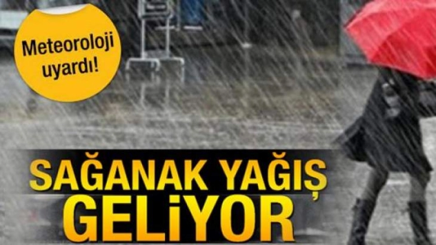 Doğu Anadolu'daki üç ilde sağanak bekleniyor