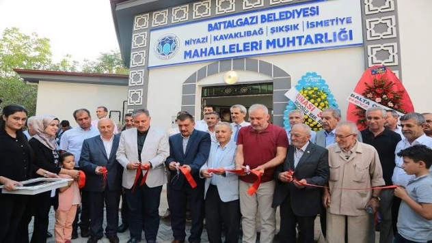 Dört Mahalleye Hizmet Verecek Muhtar Evi Açıldı