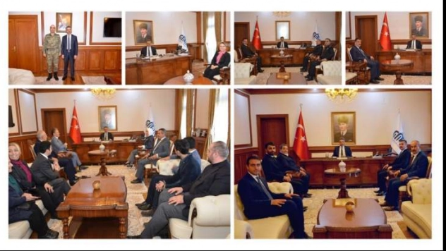 Vali Aydın Baruş'a Hoşgeldin Ziyaretleri Devam Ediyor