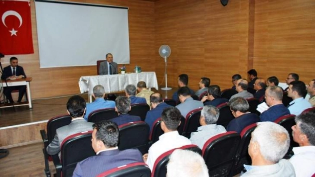 Vali Kaban, Pütürge Muhtarlarıyla, Kurum Yetkililerini Bir Araya Geldi
