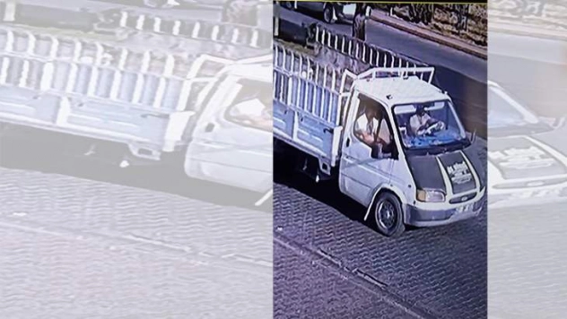 Hırsızlık şüphelisini kamera görüntüleri ele verdi