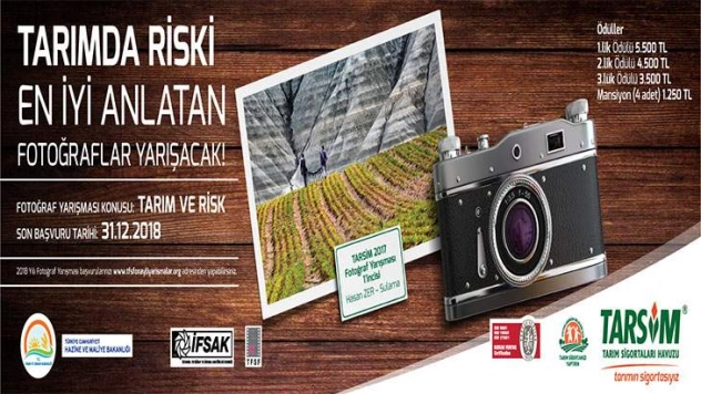 Tarımda Riski En İyi Anlatan Fotoğraflar Yarışacak!