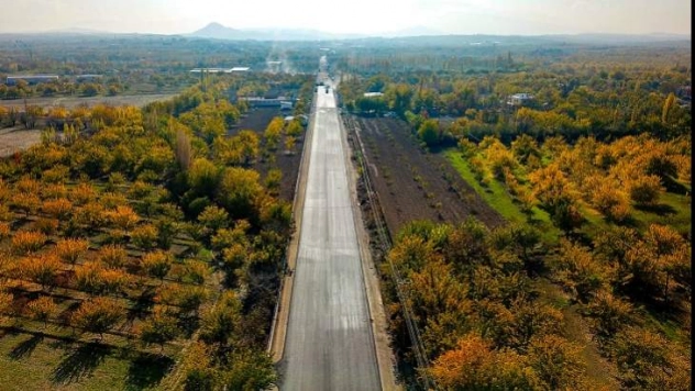 Karakaya Baraj Yolu  22 Metre Genişliğe Çıkarıldı