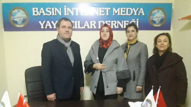 Muhtar Adayı Özbek BİMYAD'ı  Ziyaret Etti