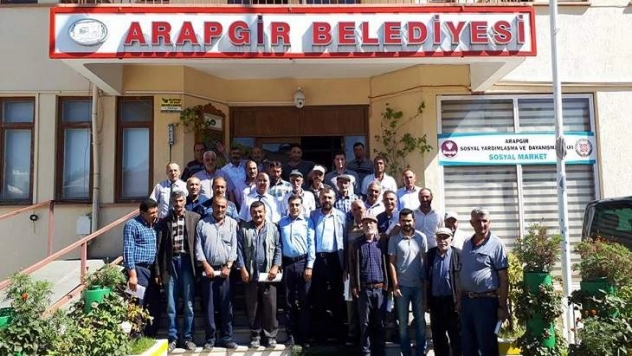 Başkan Akın Yazıhan ve Arapgir yetiştiricileri İle Bir Araya Geldi