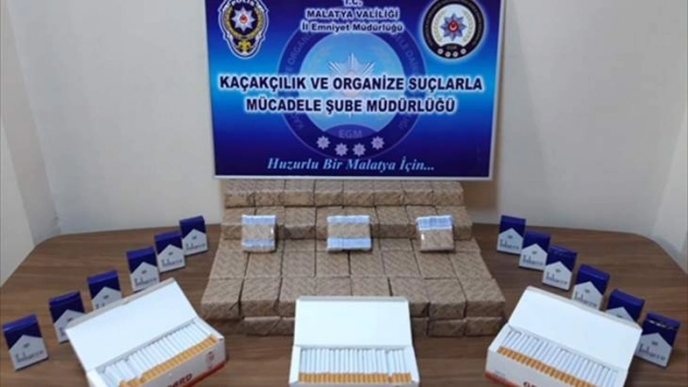 Malatya'da kaçakçılık operasyonları