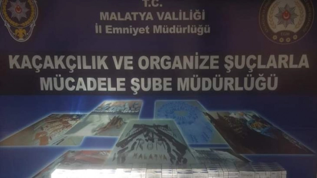 Malatya'da kaçak sigara operasyonu