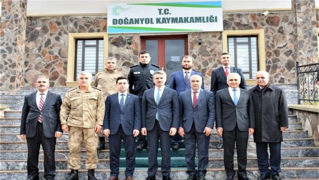 Vali Baruş Doğanyol İlçesini Ziyaret Etti.