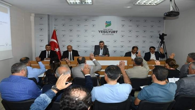 Yeşilyurt Belediye Meclisi Ekim Ayı Toplantılarına Başladı