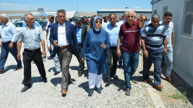 Yazıhan'da 90 bin dekar arazi suyla buluştu