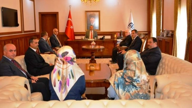 Camiler ve Din Görevlileri Haftası Nedeniyle Vali Kaban'a Ziyaret