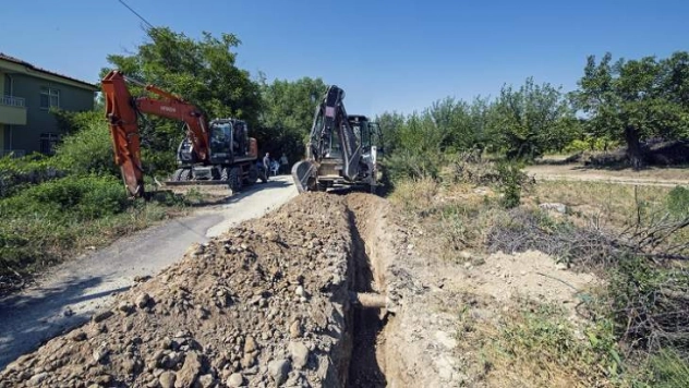 Samanköy, Kendirli Ve Suluköy'ün İçmesuyu Altyapısı Yenileniyor