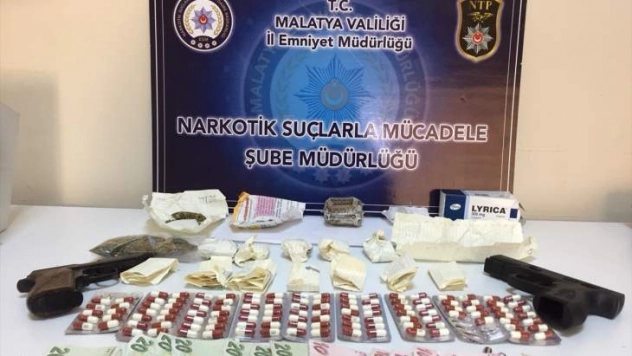 Malatya'da uyuşturucu operasyonu